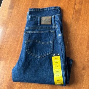 Lee Dark Blue Denim Jeans